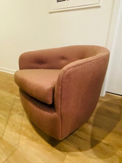 Milo Baughman MILO BAUGHMAN SWIVEL CHAIRS