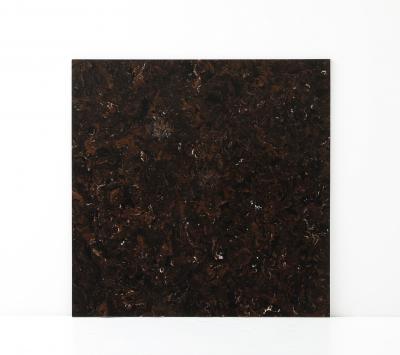 Milo Baughman Marble Tap Chrome Coffee Table