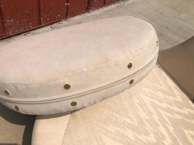 Milo Baughman Marvelous Milo Baughman Circular Swivel Lounge Chair Mid Century Modern