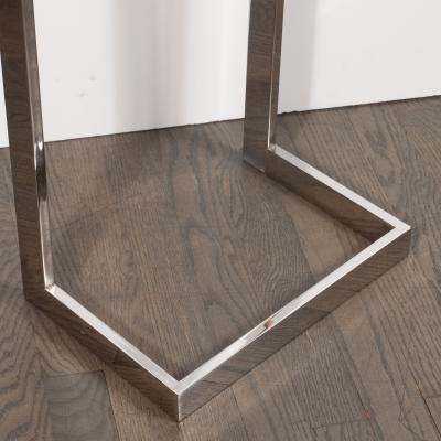 Milo Baughman Mid Century Modern Lucite and Chrome Floor Lamp by Milo Baughman