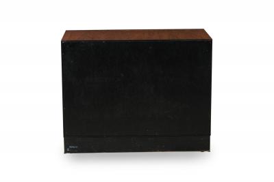 Milo Baughman Milo Baughman American Mid Century Rosewood and Brass Commode Chest of Drawers