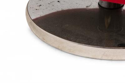 Milo Baughman Milo Baughman AmericanBright RedSwivel Tilt Tub Armchairs