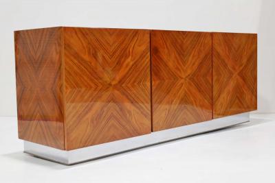Milo Baughman Milo Baughman Book Matched Rosewood Sideboard