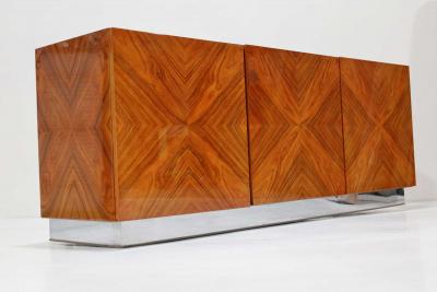 Milo Baughman Milo Baughman Book Matched Rosewood Sideboard