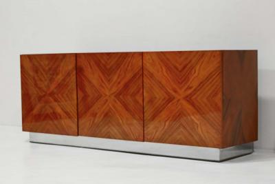 Milo Baughman Milo Baughman Book Matched Rosewood Sideboard