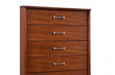 Milo Baughman Milo Baughman Chest of Drawers with Chrome Handles for Drexel