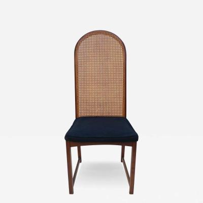 Milo Baughman Milo Baughman Curved Cane Back Dining Side Chair