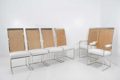 Milo Baughman Milo Baughman Dining Chairs in Holly Hunt Great Outdoors