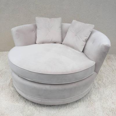 Milo Baughman Milo Baughman Extra Large Circular Two Seat Club Chair
