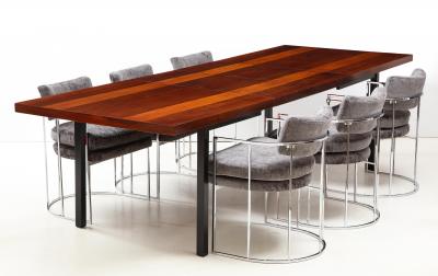 Milo Baughman Milo Baughman For Directional Dining Table