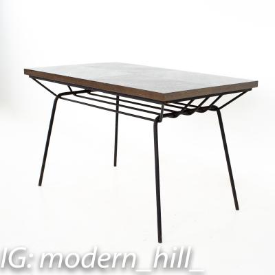 Milo Baughman Milo Baughman For Pacific Iron Works Mid Century Dining Table