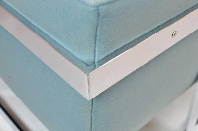 Milo Baughman Milo Baughman Large Cube Lounge Chairs