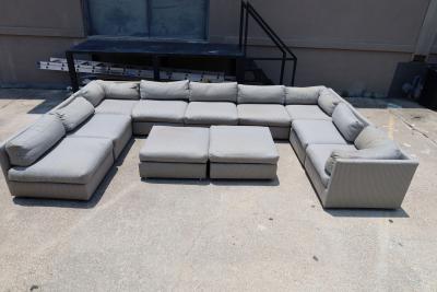Milo Baughman Milo Baughman Large Pit Sectional with 11 Pieces