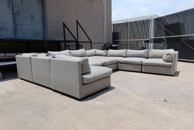 Milo Baughman Milo Baughman Large Pit Sectional with 11 Pieces