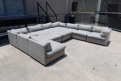 Milo Baughman Milo Baughman Large Pit Sectional with 11 Pieces