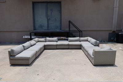 Milo Baughman Milo Baughman Large Pit Sectional with 11 Pieces