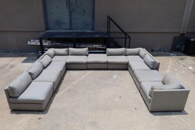 Milo Baughman Milo Baughman Large Pit Sectional with 11 Pieces