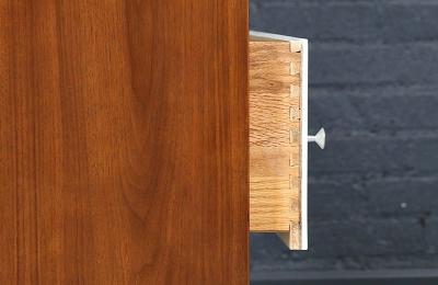 Milo Baughman Milo Baughman Modernist Lacquered Walnut Dresser for Glenn of California
