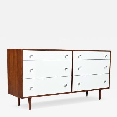 Milo Baughman Milo Baughman Modernist Lacquered Walnut Dresser for Glenn of California