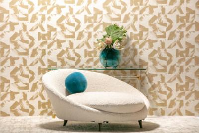 Milo Baughman Milo Baughman Monumental Satellite Chair in Soft Ivory White Boucl c 1960