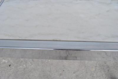 Milo Baughman Milo Baughman Pace Style Chrome Marble Console