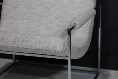 Milo Baughman Milo Baughman Scoop Chairs in Holly Hunt Performance Fabric