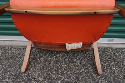 Milo Baughman Milo Baughman Signed Pair Scoop Lounge Chairs James Inc 