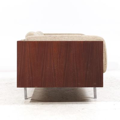 Milo Baughman Milo Baughman Style Mid Century Danish Rosewood Case Sofa