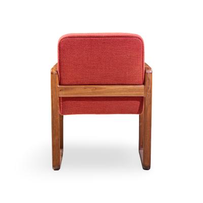 Milo Baughman Milo Baughman Style Mid Century Oak Dining Chairs Set of 6