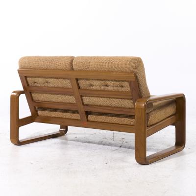 Milo Baughman Milo Baughman Style Mid Century Teak Settee