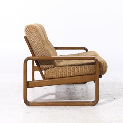 Milo Baughman Milo Baughman Style Mid Century Teak Settee