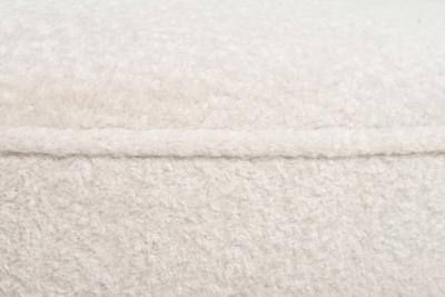 Milo Baughman Milo Baughman Style Satellite Chaise in Tan Faux Fur 1970