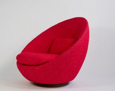 Milo Baughman Milo Baughman Swivel Lounge Chair