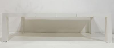 Milo Baughman Milo Baughman White Lacquer Parsons Dining Table