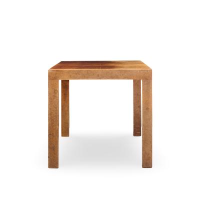 Milo Baughman Milo Baughman for Directional Mid Century Burlwood Parsons Coffee Table