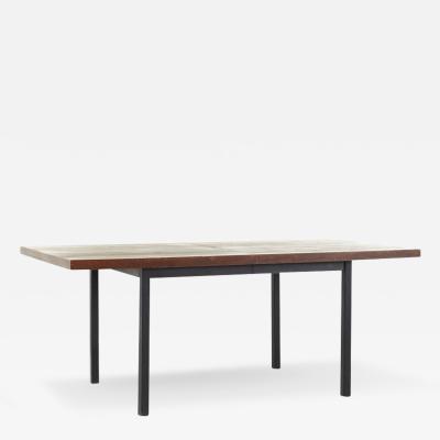 Milo Baughman Milo Baughman for Directional Mid Century Multi Wood Expanding Dining Table
