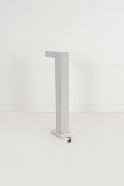 Milo Baughman Milo Baughman for George Kovacs Chrome Floor Lamp 1976
