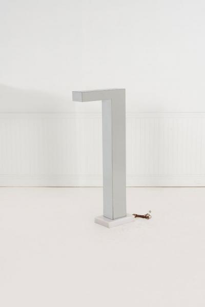 Milo Baughman Milo Baughman for George Kovacs Chrome Floor Lamp 1976