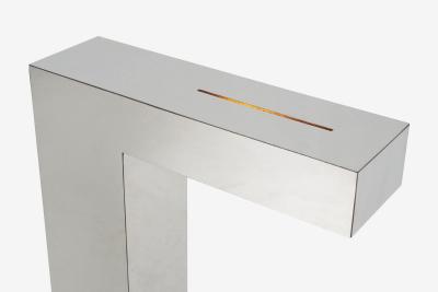 Milo Baughman Milo Baughman for George Kovacs Chrome Floor Lamp 1976