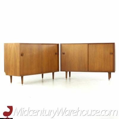 Milo Baughman Milo Baughman for Glenn of California Mid Century Credenza Pair