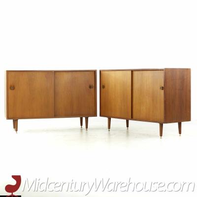 Milo Baughman Milo Baughman for Glenn of California Mid Century Credenza Pair