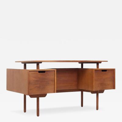 Milo Baughman Milo Baughman for Glenn of California Mid Century Walnut Desk