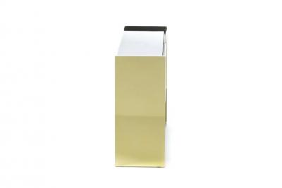 Milo Baughman Milo Baughman for Thayer Coggin Lacquer and Brass Credenza