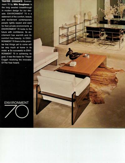 Milo Baughman Milo Baughman for Thayer Coggin Large Sectional Sofa with Rosewood Base