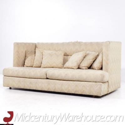 Milo Baughman Milo Baughman for Thayer Coggin Mid Century Shelter Sofa