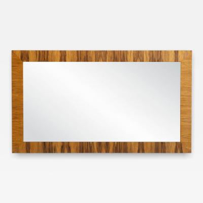Milo Baughman Milo Baughman for Thayer Coggin Rosewood Wall Mirror 1975c 