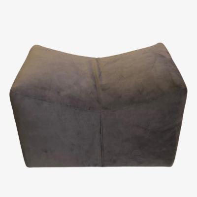 Milo Baughman Milo Baughman for Thayer Coggin Saddle Ottoman in Velvet