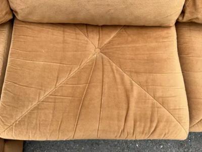 Milo Baughman Milo Baughman style 6 Piece Cube Sofa Sectional Selig Mid Century Modern