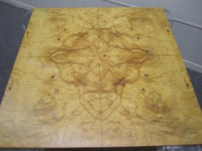 Milo Baughman Milo Baughman style Lucite and Olive Ash Burl Side End Table Mid century Modern