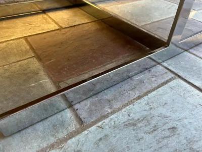 Milo Baughman Milo Baughman style Tufted Chrome Wave Form Chaise Lounge Carsons